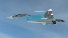 Aircraft aviation Su-34 Russian Air Force fighter jets