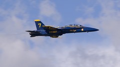Aircraft Blue Angels US Navy FA-18 Hornet