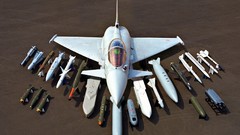 Aircraft bomber eurofighter typhoon