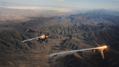Aircraft bomber flares B1