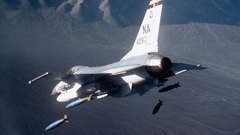 Aircraft bombs military f-16