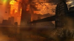 Aircraft Bridges buildings towns