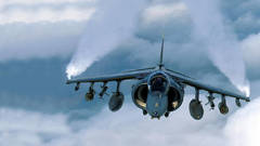 Aircraft British Aerospace Harrier