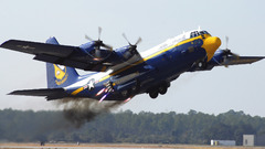 Aircraft C-130 Hercules Blue