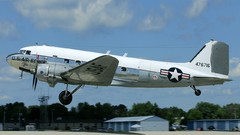Aircraft C-47 transportation airliners