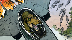 Aircraft calvin and hobbes