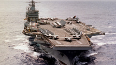 Aircraft carriers.
