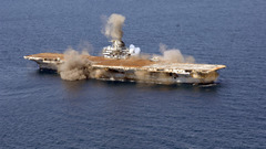 Aircraft carriers. demolitions