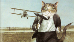 Aircraft cats artwork
