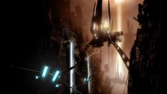 Aircraft cityscapes futuristic science