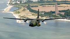 Aircraft coast germany military propeller aviation air force 