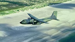 Aircraft coast germany military propeller aviation air force 