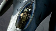 Aircraft cockpit vehicles f-16