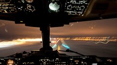 Aircraft Control cockpit