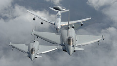 Aircraft eurofighter Typhoon AWACS