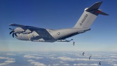 Aircraft Europe military propeller aviation transportation 