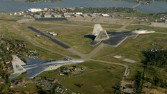 Aircraft f-15 eagle F-22 Raptor