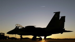 Aircraft f-15 eagle fighter