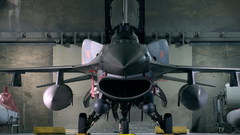 Aircraft f-16 fighting falcon