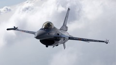 Aircraft f-16 fighting falcon