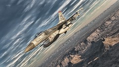Aircraft f-16 fighting falcon