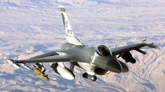 Aircraft f-16 fighting falcon