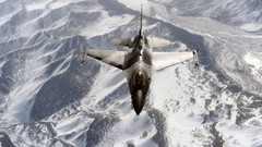 Aircraft f-16 fighting falcon