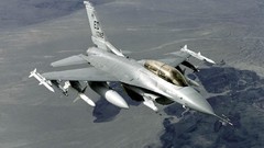 Aircraft f-16 fighting falcon