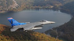 Aircraft f-16 fighting falcon