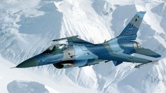 Aircraft f-16 fighting falcon