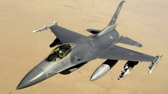 Aircraft f-16 fighting falcon