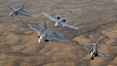 Aircraft f-16 fighting falcon A-10 Thunderbolt II F-22 Raptor 