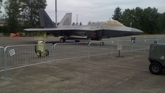Aircraft F-22 raptor