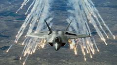 Aircraft F-22 Raptor jet