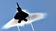 Aircraft F-22 raptor sound