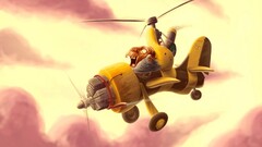 Aircraft fantasy art artwork