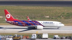 Aircraft FC Barcelona turkish