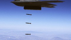 Aircraft fight military flying bombs battles