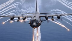 Aircraft flares Lockheed AC-130 Spooky/Spectre