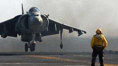 Aircraft harrier planes AV-8B