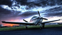 Aircraft HDR Photography Beechcraft Bonanza