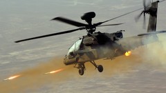 Aircraft Helicopters Army military apache rockets ah-64 apache 