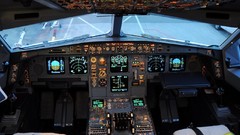 Aircraft inside airplane