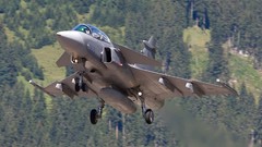 Aircraft jet aircraft Jas 39 Gripen