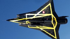 Aircraft jet aircraft Saab 35 Draken