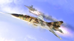 Aircraft libya artwork f-16