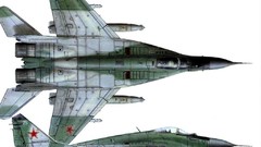 Aircraft mig-29 Russian Air Force