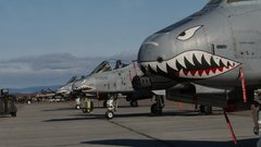 Aircraft military A-10 Thunderbolt