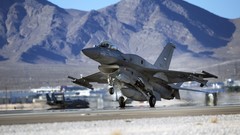 Aircraft military airplanes f-16 fighting falcon