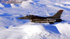 Aircraft military aviation f-16 fighting falcon
